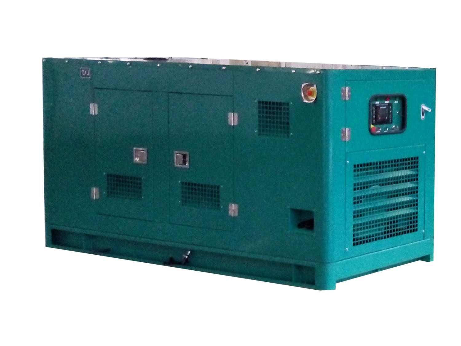 Silent diesel generator set